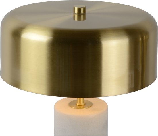 Lucide MIRASOL - Tafellamp - Ø 25 cm - 3xG9 - Wit