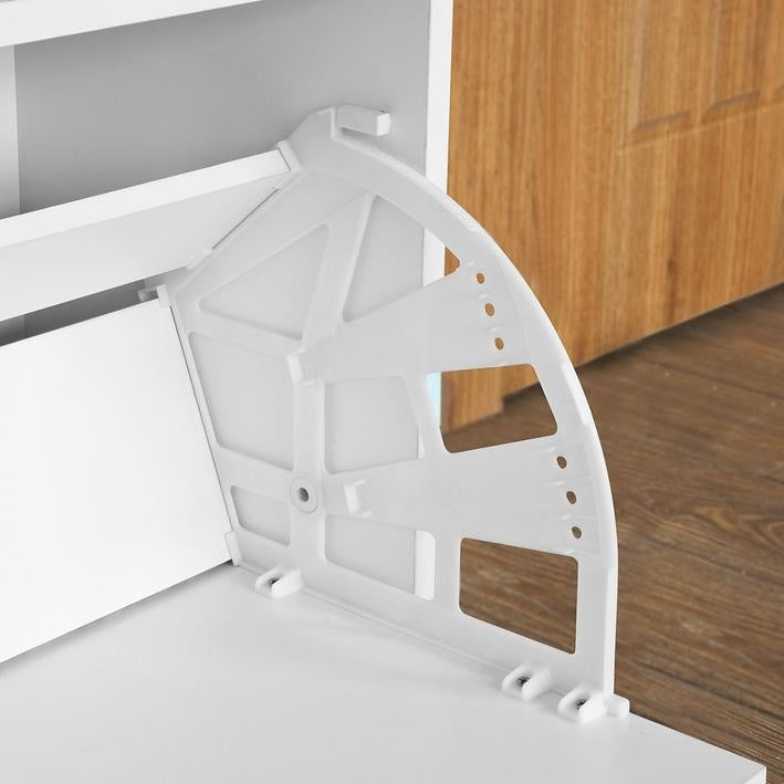 SoBuy FSR16-W Schoenenrek | Wit | MDF | 60 X 30 X 48