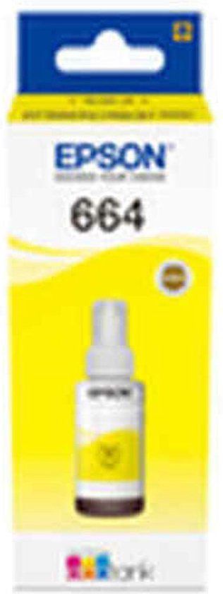 Epson T6642 EcoTank Cyan ink bottle