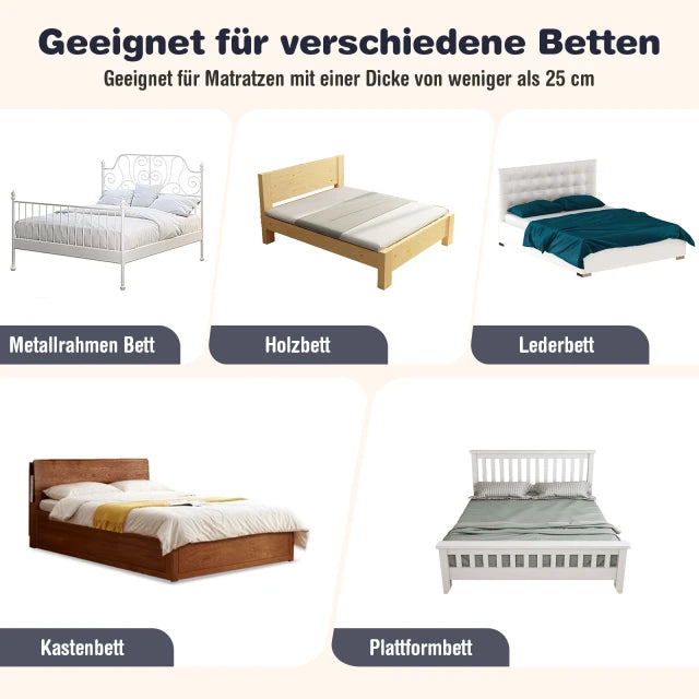 Coast Bedhekje - Veiligheid - Verstelbaar - Mesh - Oxford - Kinderbed - Donkergrijs