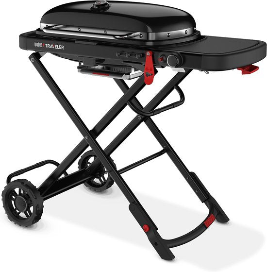 Weber Traveler-gasbarbecue Stealth-editie