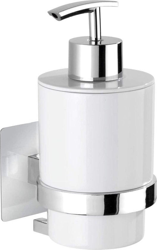 Wenko Zeepdispenser Quadro Uno 250 Ml Rvs Zilver