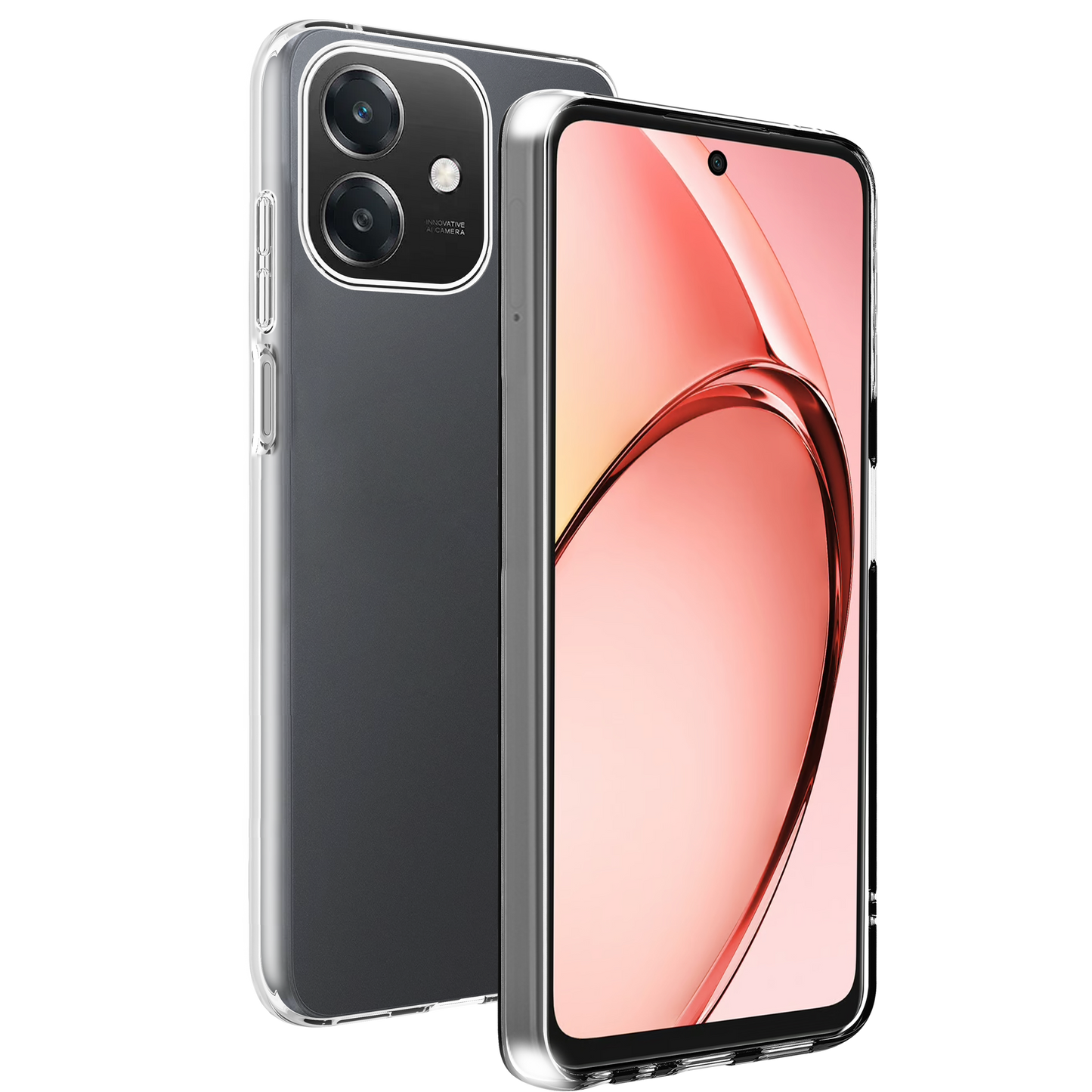 BeHello Hoesje voor Oppo A60 5G - Schokbestendig - Flexibel - Nauwkeurige Pasvorm - Transparant