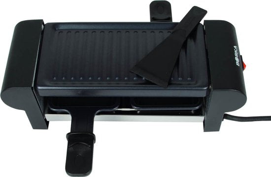 Boska Raclette Mini 220V - voor Smelten en Grillen - 2 Personen - Zwart