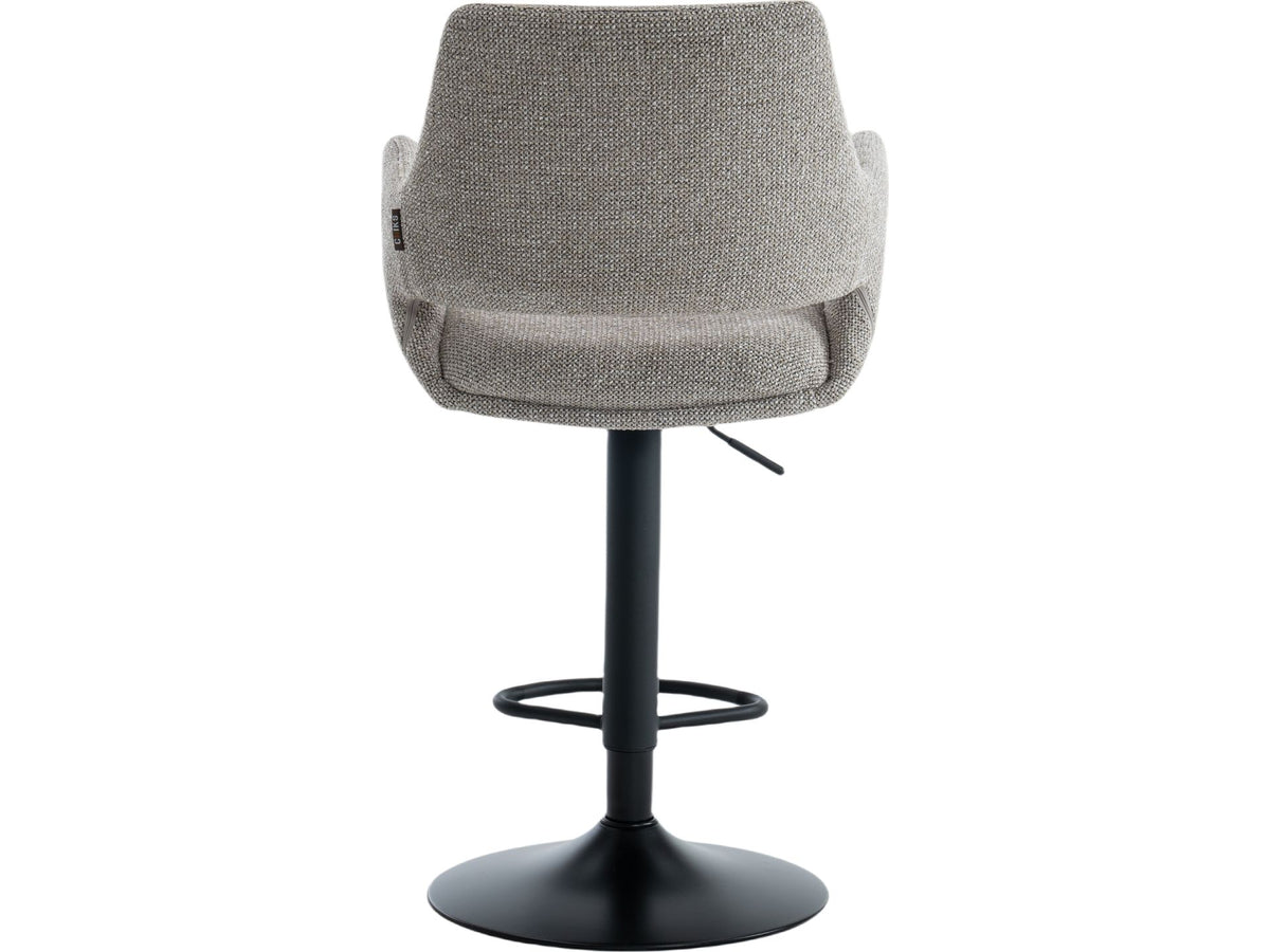 Criks Design Monza barkrukken - Set van 2 - Verstelbaar en draaibaar - Taupe