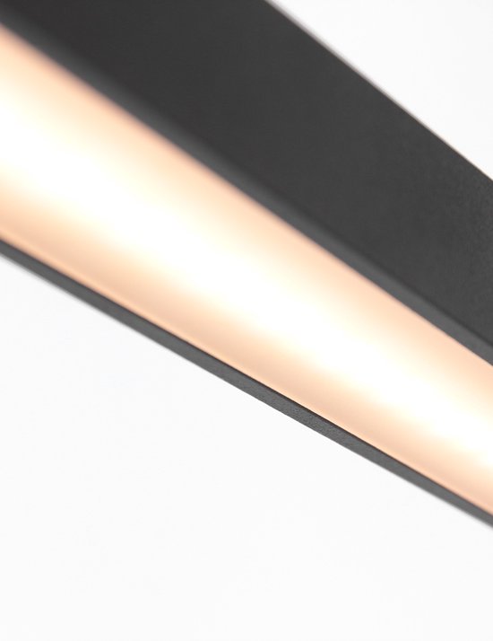 Steinhauer - hanglamp - Bande - zwart - kunststof metaal - design lamp - LED - 3319ZW