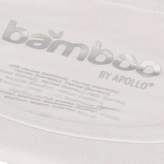 Bamboo - Hemden Heren - Onderhemd Heren - 2-pack - Wit - XXL - Tanktop Heren - Singlet Heren - Bamboe - Apollo