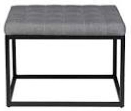 WENKO BANK MET AMANDOLA KUSSEN, 59 X 45,5 X 39 CM, DRAAGVERMOGEN TOT 120 KG