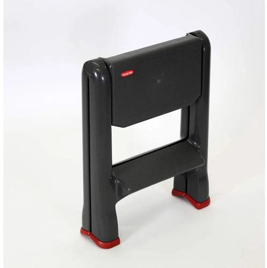 Curver Opstapje Inklapbaar - 49,5x17,2x64cm - Antraciet/rood