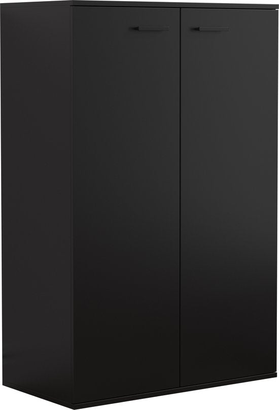 Kledingkast kinderkamer - praktische opbergkast 120 cm hoog 4 opbergvakken