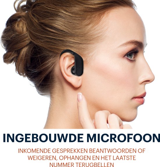 Grundig Draadloze Bluetooth Oordopjes - True Wireless Oortjes Draadloos - Earbuds met Tot 30 uur speeltijd - USB-C Snelladen - Comfortabele Pasvorm - Zwart