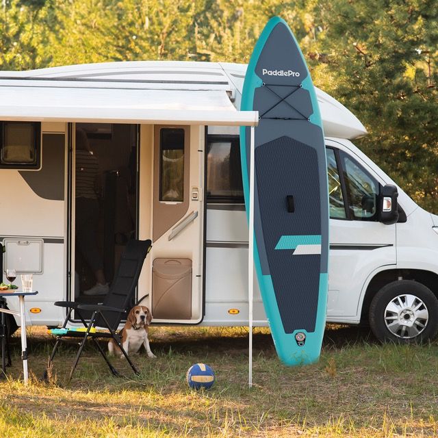 LifeGoods SUP Board Touring - 165 KG Draagkracht - Opblaasbaar - Compleet Sup pakket - Blauw