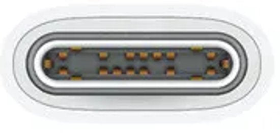 Apple - USB‑C Oplaadkabel - USB‑C naar USB‑C - 60W - 1m - Geweven - Wit