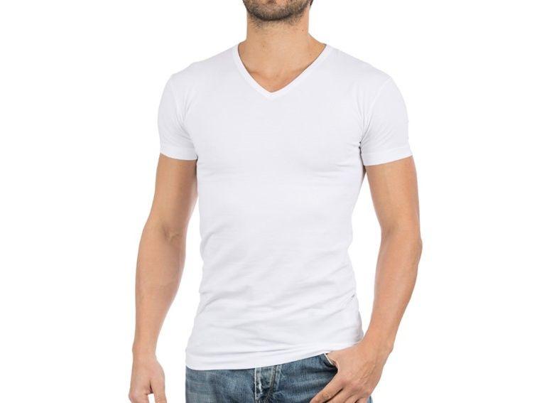 Alan Red Basic T-Shirt - 4-Pack - maat M - Black