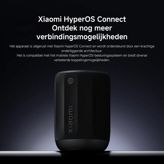 Xiaomi BT SPK MINI BK Zwart - Bluetooth spreaker