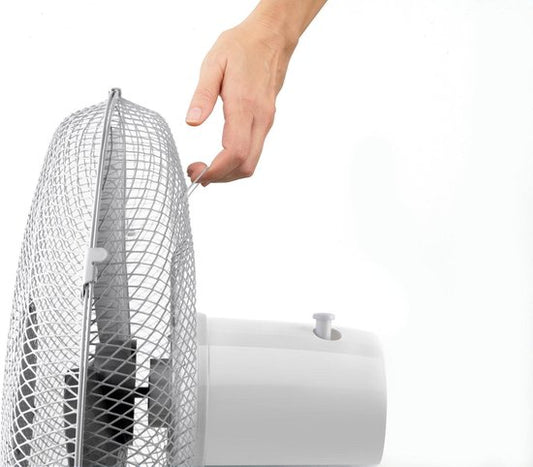 BLACK+DECKER Vloerventilator BXEFP40E - Oscillerend - 3 Windsnelheden - Wit