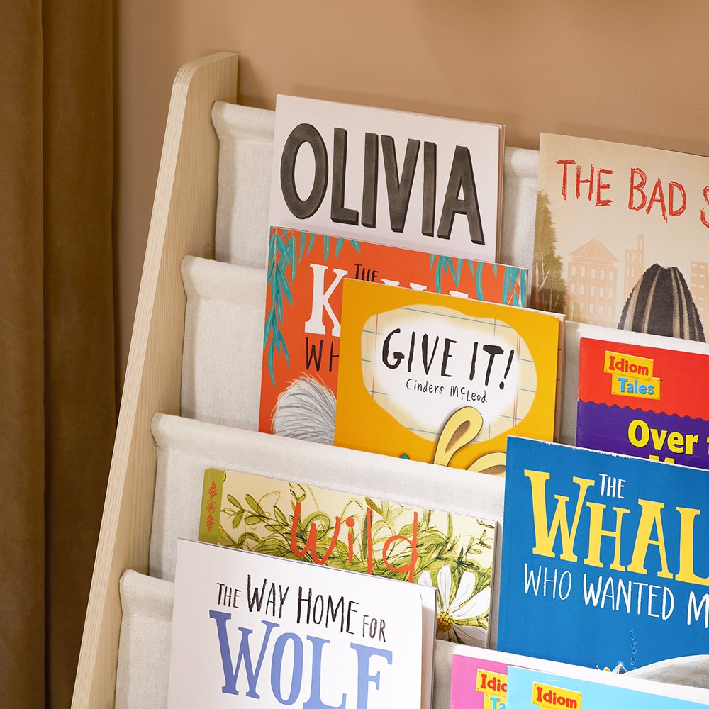 SoBuy KMB50-N Kinderboekenkast – Compact en Stijlvol Opbergen voor de Kinderkamer