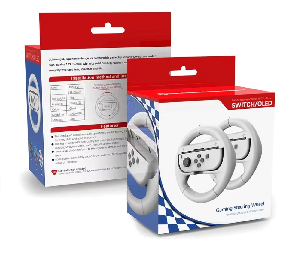 Game Steering Wheel for Switch/OLED