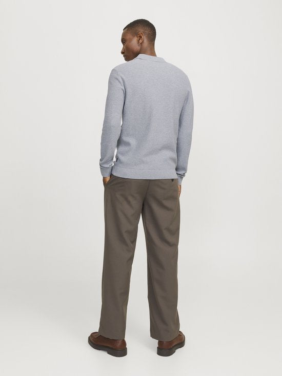 JACK&JONES - JWHSANDRI KNIT POLO LS - Heren - Polo's - Maat 3XL