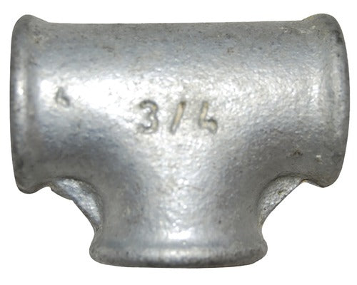 T-stuk draadfitting 3/4" x 3/4" x 3/4" - Binnendraad - Gegalvaniseerd metaal