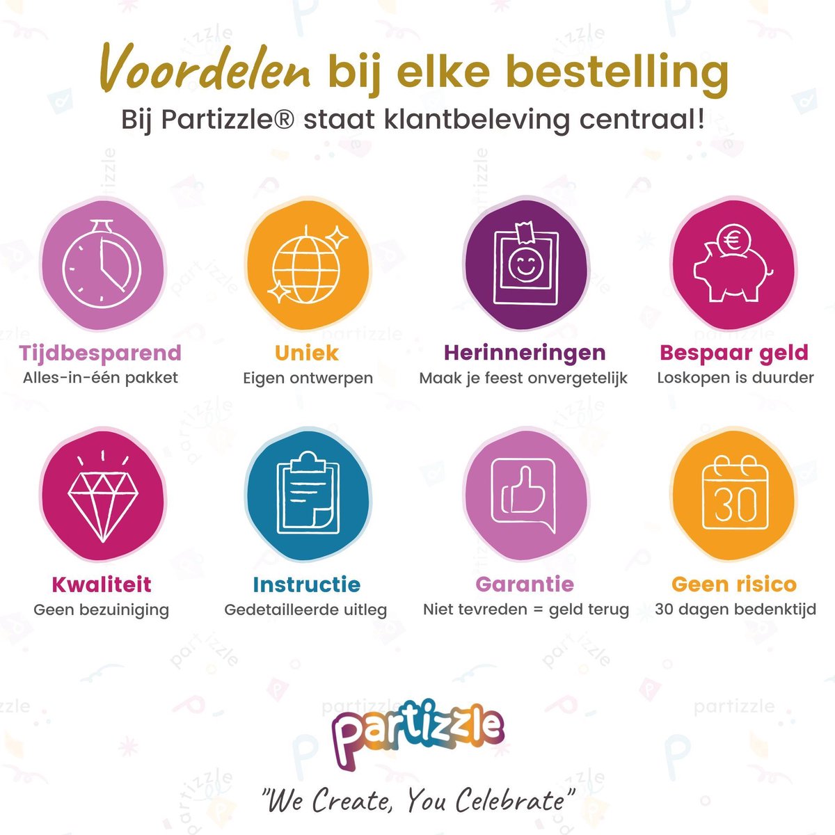 Partizzle Geslaagd Party Versiering Artikelen - Slinger & Ballonnen - Hoera Afgestudeerd Feestje - Graduation Feestartikelen - XL