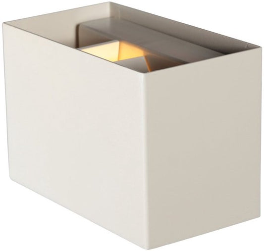 Muro 3365CR wandlamp – crème, modern ontwerp, 13x7,5x9 cm, Steinhauer, ideaal voor kleinere ruimtes en dimbaar met G9 fitting
