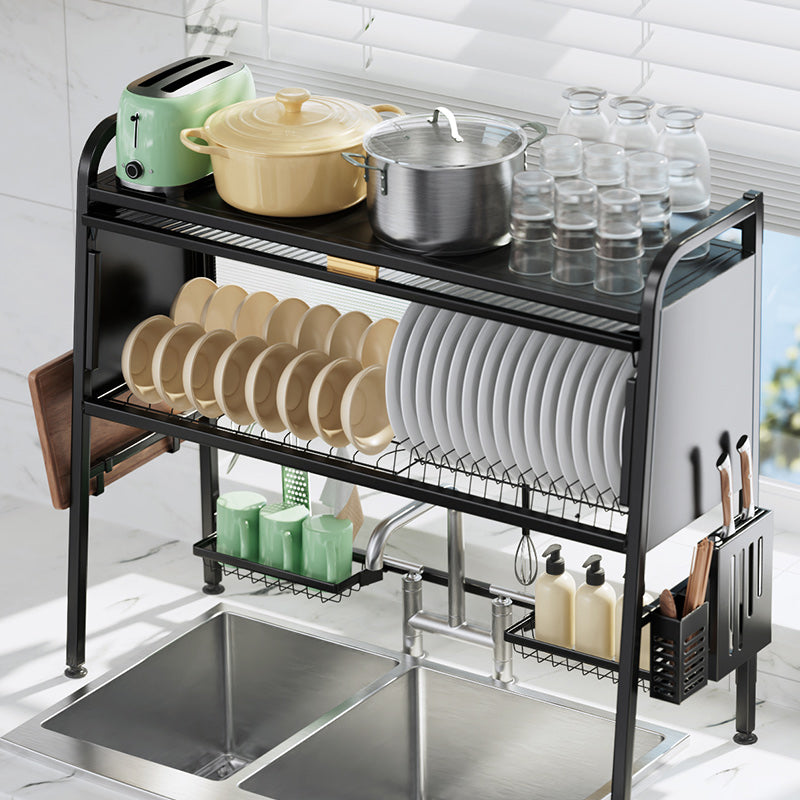 COOKER KING Keukenrek, Afdruiprek, Opbergrek voor aanrecht en gootsteen, Vaatrek, Messenrek, Snijplankrek, Verbeterd, 95 cm