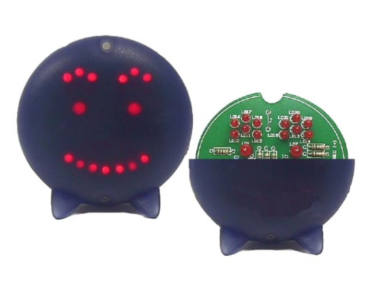 Velleman MK175 Animated LED Smiley - Elektronica Bouwpakket