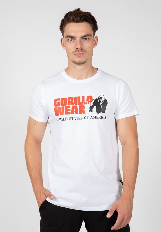 Gorilla Wear Classic T-shirt - Wit - 3XL