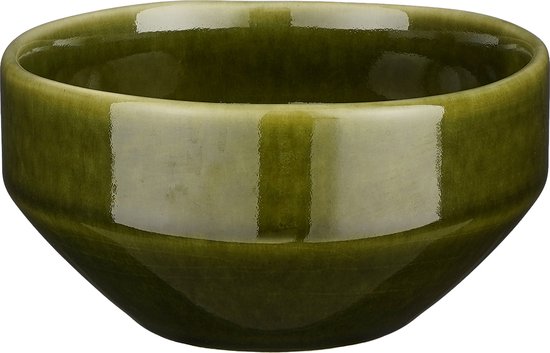 Mica Decorations Rhea Schaal - Ø13 cm - Keramiek - Groen