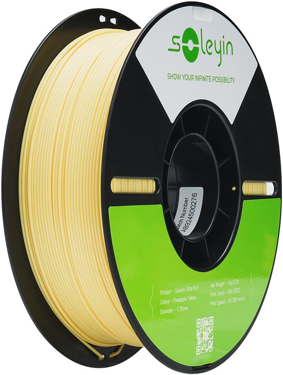 Creality Soleyin Ultra PLA Pineapple Yellow 1KG
