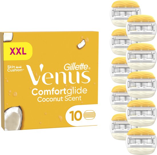 Gillette Venus Scheermesjes Comfortglide Coconut - 10 Navulmesjes