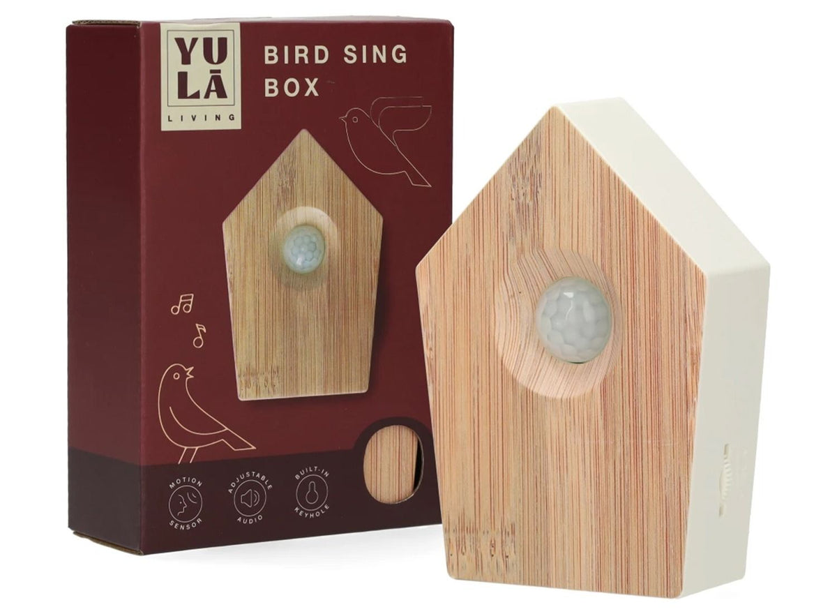 6197 - YULA Living Vogel Zang doos met sensor