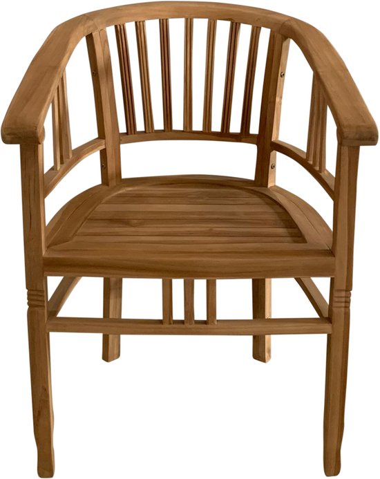 AXI Talia Teak Tuinstoelen – Houten tuinstoelen – Set van 2 stuks – 100% Teak – 180 kg draagkracht – Tuin, terras of balkon