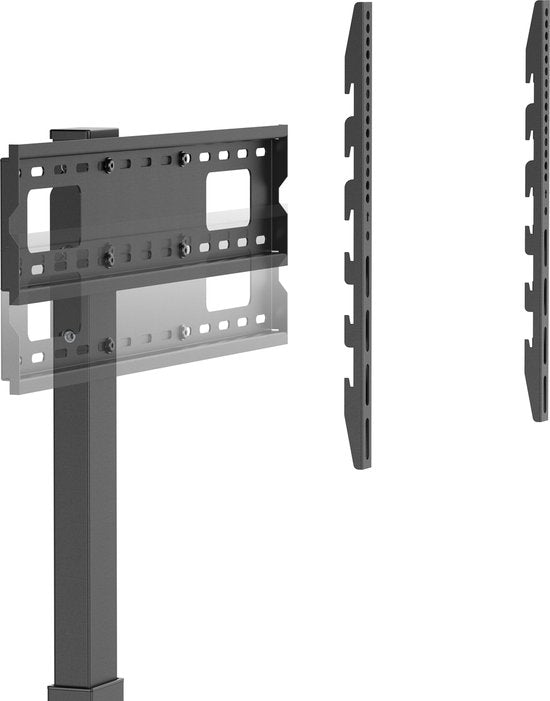 VDD Gaming - TV standaard - Tv voet universeel - Tv standaard voet - Tv statief - Tv houder - Tv voet standaard - Tv vloerstandaard - Tv beugel - Monitor standaard - Televisie standaard - Draaibaar & In hoogte instelbaar - Voor 37 tot 75 inch