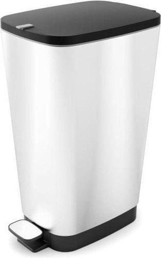 Kis Chic Bin - Prullenbak - 30 Liter Inhoud - Geurvrij Ontwerp - Steel