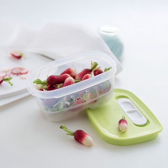 Tupperware FridgeSmart Vershouddoos 0,38L - Ventilatie/Schuifdeksel - Multi