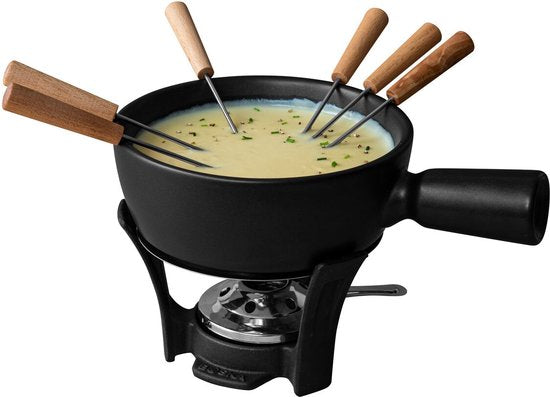 Boska Fondueset Nero - Kaasfondueset - Zwart - 1,3 L - Voor 875 gram Kaasfondue