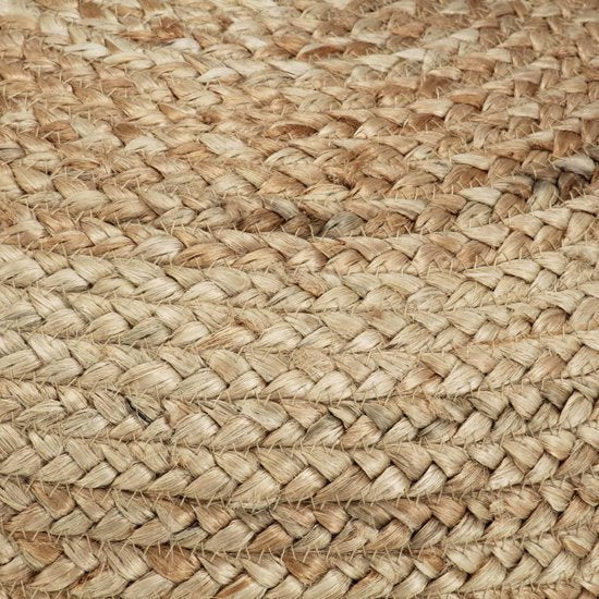 vidaXL - Poef - handgemaakt - 40x45 - cm - jute