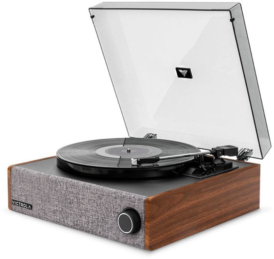 Platenspeler VICTROLA Eastwood LP walnoot