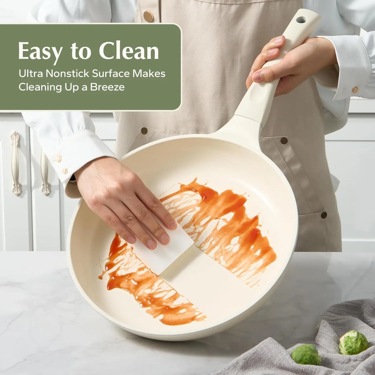RedChef Starlight Keramische Koekenpan - 28 cm - Anti-Aanbak