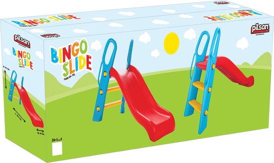 Pilsan Bingo Glijbaan - Voor binnen en buiten - Vanaf 2 jaar - Max 25 kg