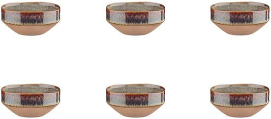 GENESIS kom Ø11cm - 6 stuks - Basalt