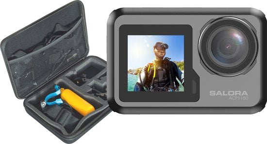 Salora ACP1150 actiesportcamera 12 MP 4K Ultra HD CMOS 25,4 / 2,86 mm (1 / 2.86") Wifi 132 g
