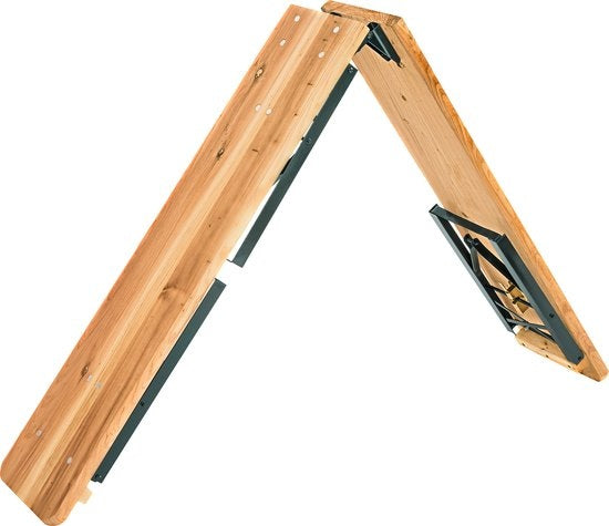 TecTake - Biertafel met banken, campingtafel, opklapbaar