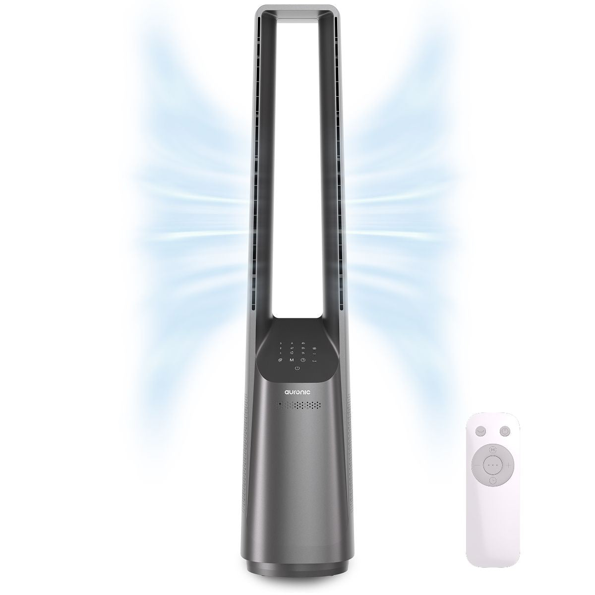 Auronic - Bladloze Ventilator - Grijs
