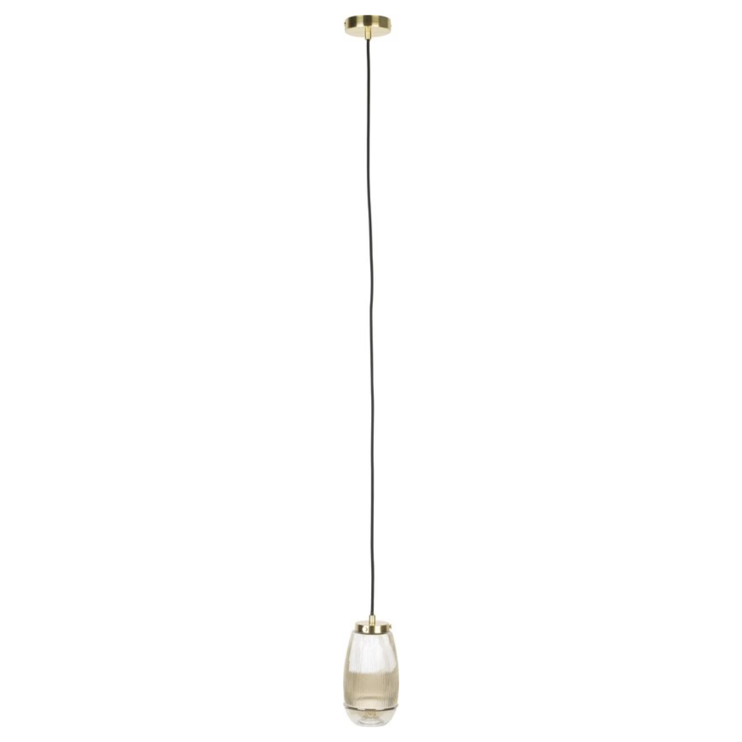 Feliz Lifestyle Robin Hanglamp - Goud glas - 12x12x143cm