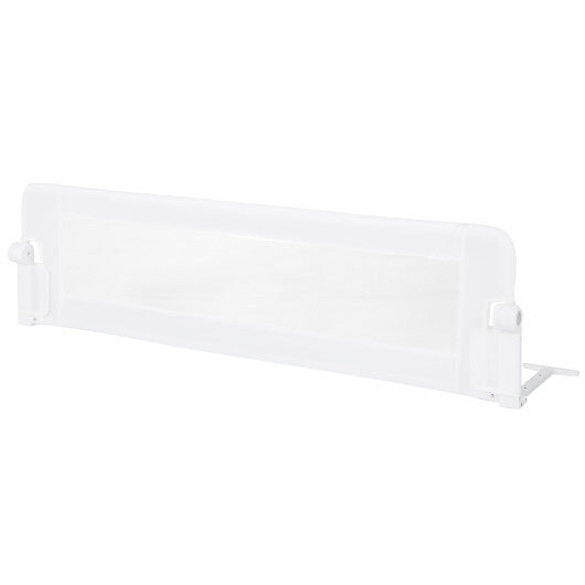 COAST 60-inch Opvouwbare Bedhek - Verstelbaar Veiligheidsriem - Wit