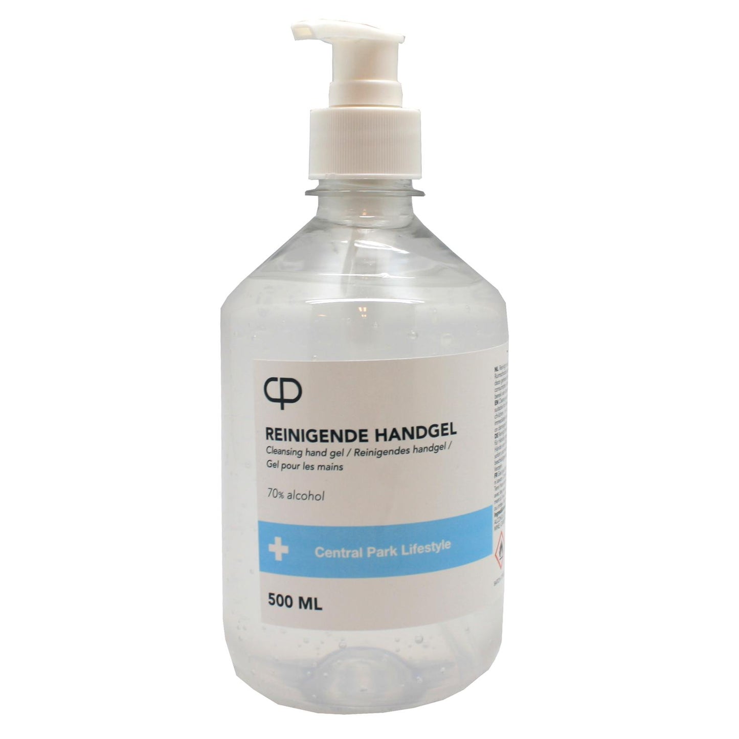 CentralPark Reinigende Handgel - 0.5L - Pompje - Droogt Snel - Plakt Niet