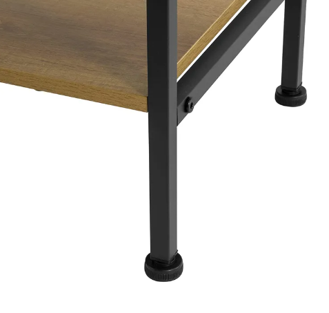 Sobuy Wandtafel - Met 3 Planken - Max. 25 kg - Modern - 120 x 30 x 80 cm